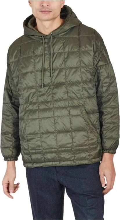 Taion Down Jackets Groen Heren