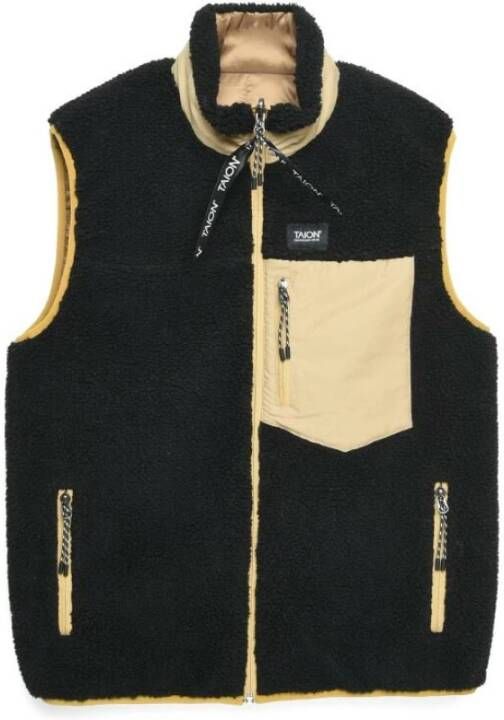 Taion Reversible Down Jacket Down x Bore Zwart Heren