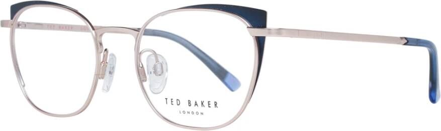 Ted Baker Ronde optische monturen in roségoud Pink Dames