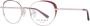 Ted Baker Roségouden Ronde Optische Monturen Pink Dames - Thumbnail 1