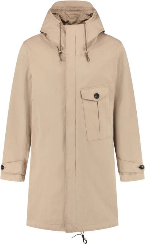 Ten C Cyclone Parka Beige Heren