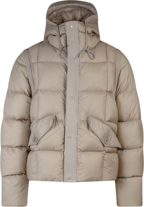 Ten C Down Jackets Beige Heren