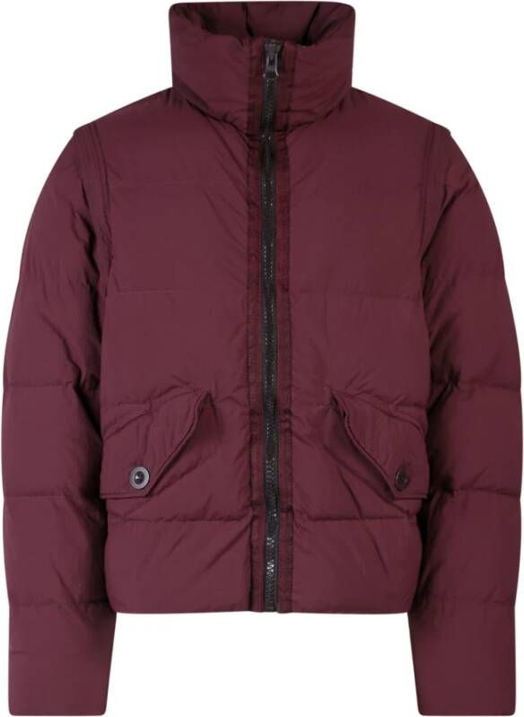 Ten C Down Jackets Purple Heren