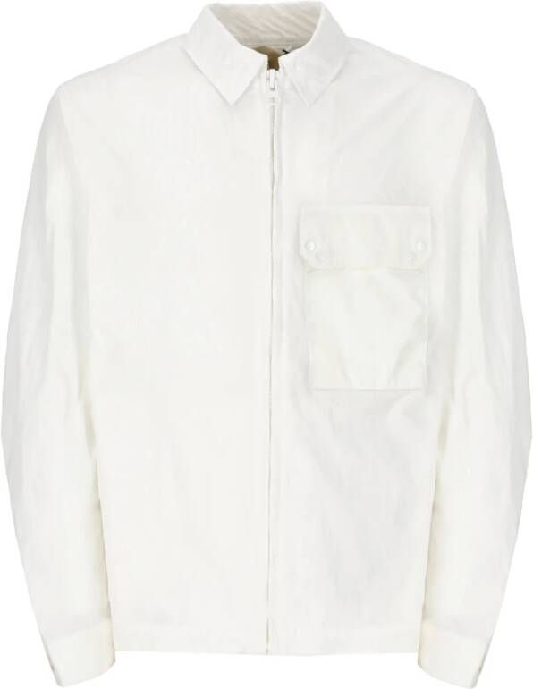 Ten C Light Jackets White Heren