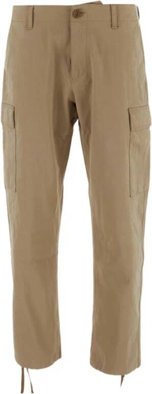 Ten C Rechte broek Beige Heren