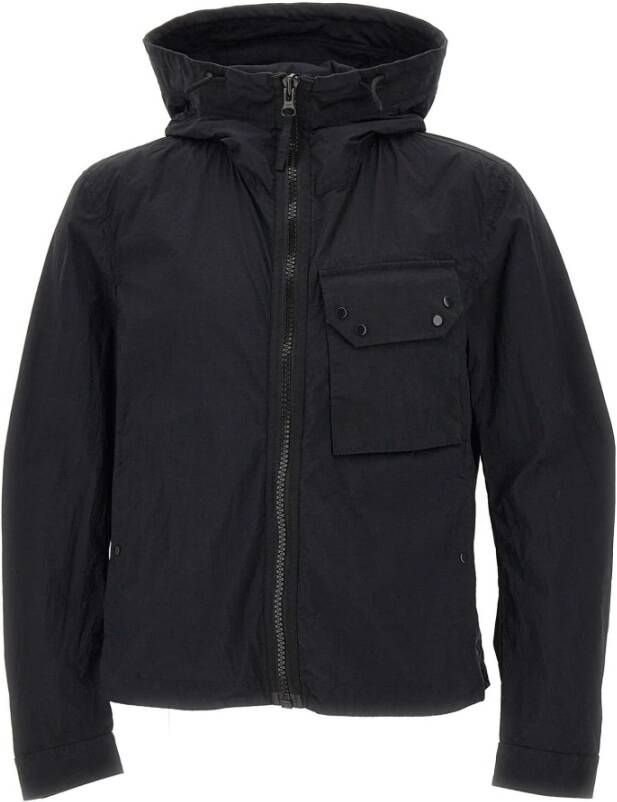 Ten C Sweater met rits Zwart Heren