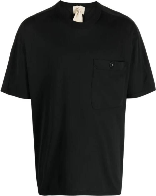 Ten C T-Shirts Zwart Heren