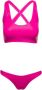 The Attico Fuchsia Roze Bikini Set Pink Dames - Thumbnail 3