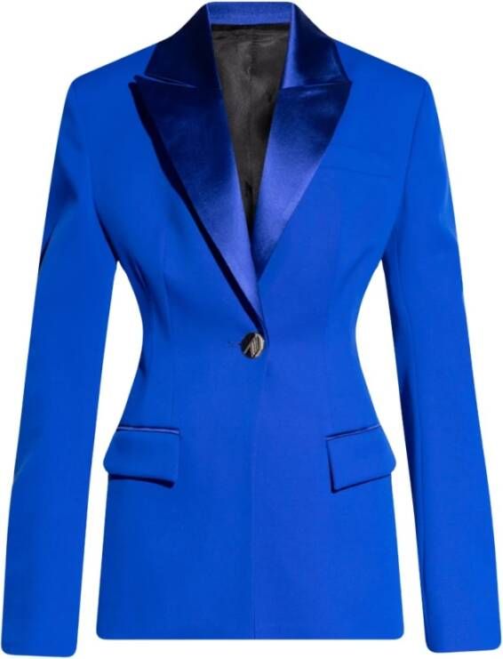 The Attico Blauwe blazer Blue Dames