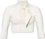 The Attico Catlin Top Viscose Polyester Mix White Dames - Thumbnail 3