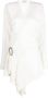 The Attico Witte Gebreide Cardigan Tijdloze Stijl en Comfort White Dames - Thumbnail 3