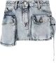 The Attico Vintage Blue Fay Denim Rok Blue Dames - Thumbnail 1