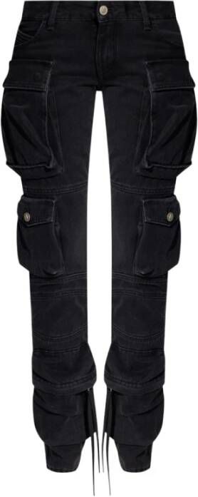 The Attico Essie Cargo jeans Zwart Dames