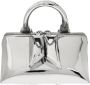 The Attico Zilveren Mini Tote Tas met Verstelbare Schouderband Gray Dames - Thumbnail 1