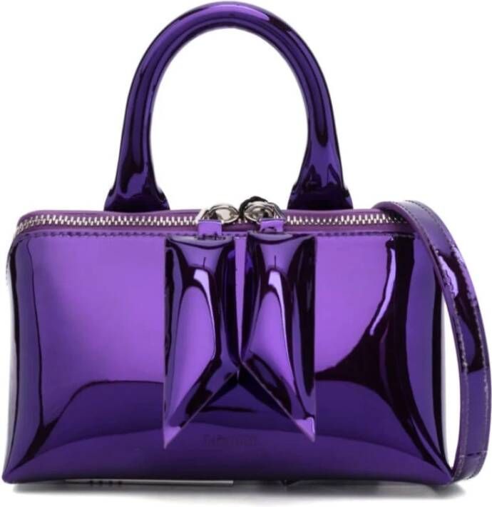 The Attico Handbags Purple Dames