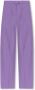 The Attico Jagger plooivoorkant broek Purple Dames - Thumbnail 1