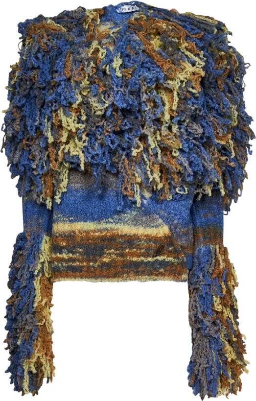 The Attico Knitwear Blauw Dames