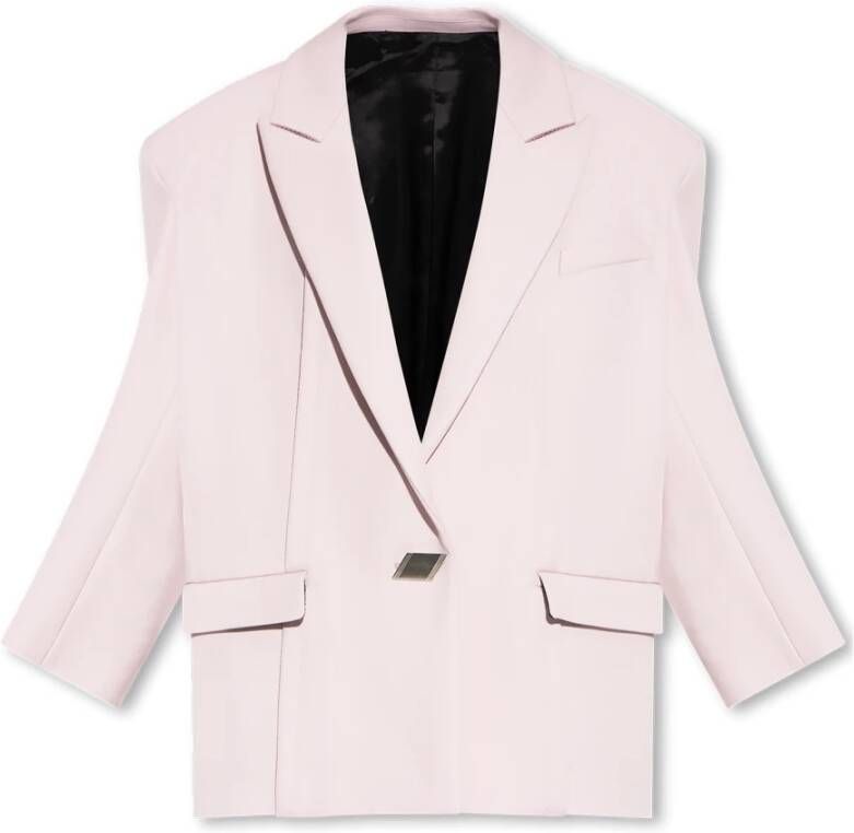 The Attico Oversized blazer Roze Dames