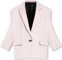 The Attico Oversized blazer Roze Dames - Thumbnail 1