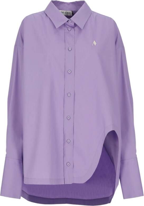 The Attico Shirts Purple Dames