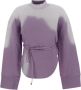 The Attico Sweatshirt Purple Dames - Thumbnail 1