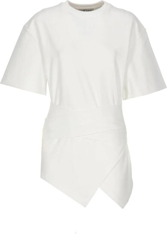 The Attico T-shirts and Polos White Wit Dames