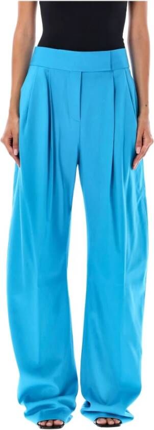 The Attico Trousers Blauw Dames