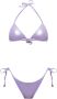 The Attico Tweedelig badpak Purple Dames - Thumbnail 1