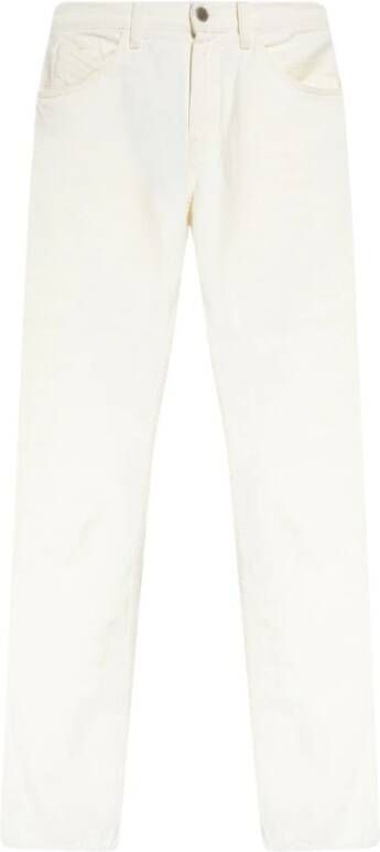 The Attico Straight Jeans White Dames