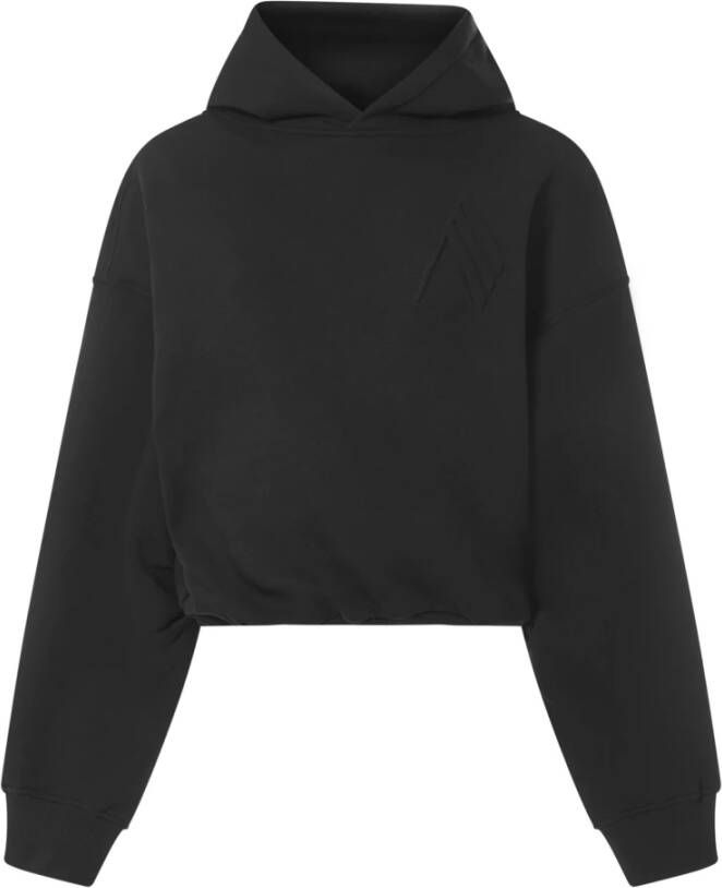 The Attico Vrouwen kleding sweatshirts zwart aw22 Zwart Dames