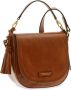 The Bridge Bruine leren schoudertas retro stijl Brown Dames - Thumbnail 1