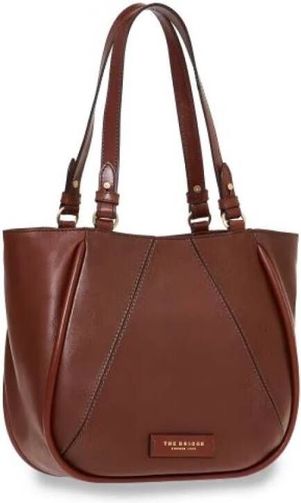 The Bridge Bruine Schoudertas Chic Stijl Brown Dames