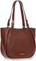 The Bridge Bruine Schoudertas Chic Stijl Brown Dames - Thumbnail 1