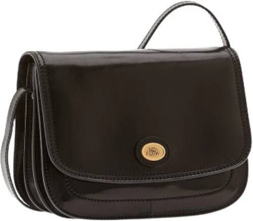 The Bridge Elegante Zwarte Schoudertas Black Dames