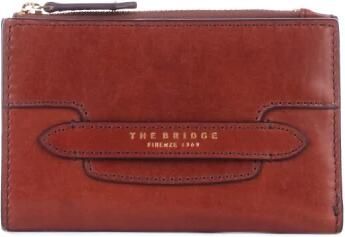 The Bridge Bruine Portemonnee Compacte Organisator Lucrezia Brown Dames