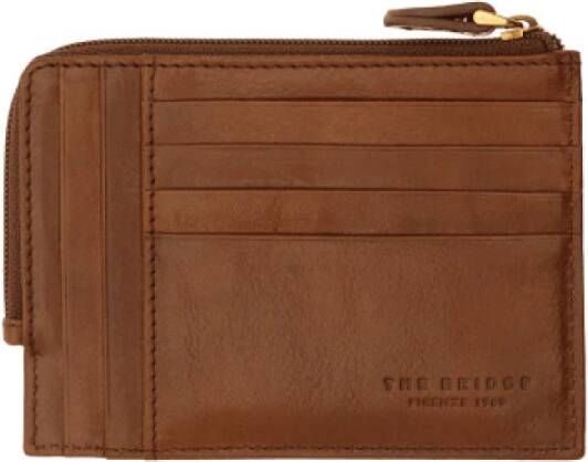 The Bridge Klassieke Bruine Portemonnee Brown Heren