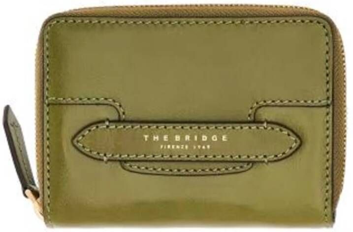 The Bridge Wallets Cardholders Groen Dames