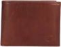 The Bridge Bruin Leren Portemonnee Minimalistische Stijl Brown Heren - Thumbnail 3