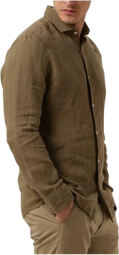 The GoodPeople Casual Olive Overhemd Soho Green Heren - Foto 3