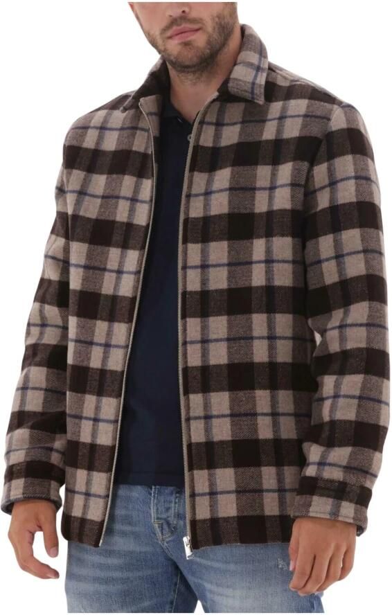 The GoodPeople Heren Bruine Jas Sander Multicolor Heren - Foto 3