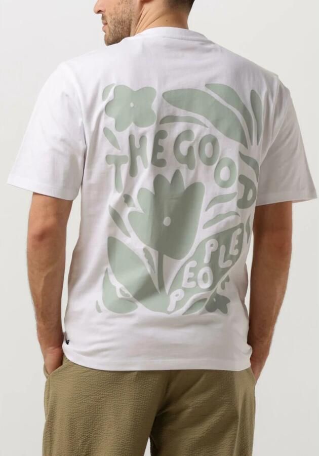The GoodPeople Heren Polo & T-shirts Tex White Heren - Foto 2
