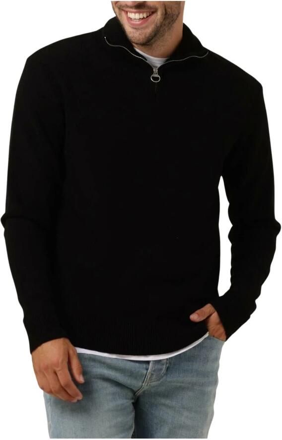 The GoodPeople Heren Zwarte Half Zip Trui Black Heren - Foto 3