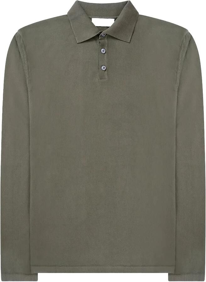 The GoodPeople Kai Donkergroene Polo Shirt Green Heren - Foto 2