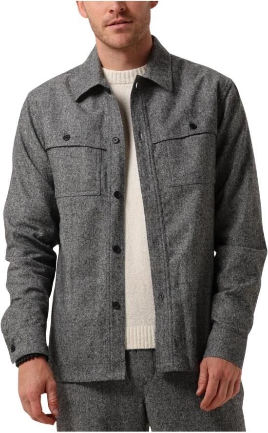 The GoodPeople Solva Heren Overshirt Grijs Gray Heren - Foto 7
