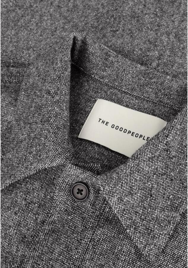 The GoodPeople Solva Heren Overshirt Grijs Gray Heren - Foto 5