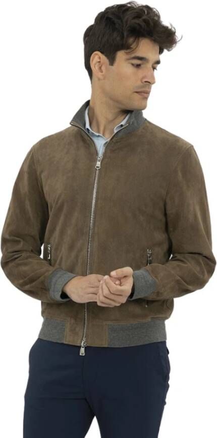 The Jack Leathers Leather Jackets Bruin Heren