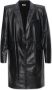 The Mannei Greenock leather coat Zwart Dames - Thumbnail 1