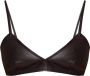 The Mannei Sierra leren tanktop Brown Dames - Thumbnail 1