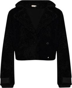 The Mannei �Petra� fur jacket Zwart Dames