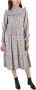 The New Society Bloemenprint Katoenen Jurk Multicolor Dames - Thumbnail 1